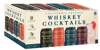 Whiskey Canned Cocktail Variety 8PK 1