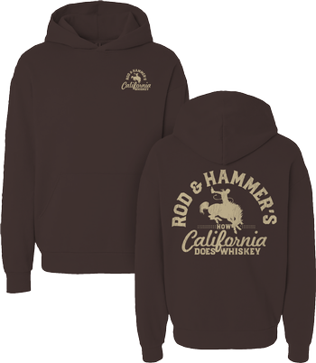 CA Cowboy Hoodie - Brown 1